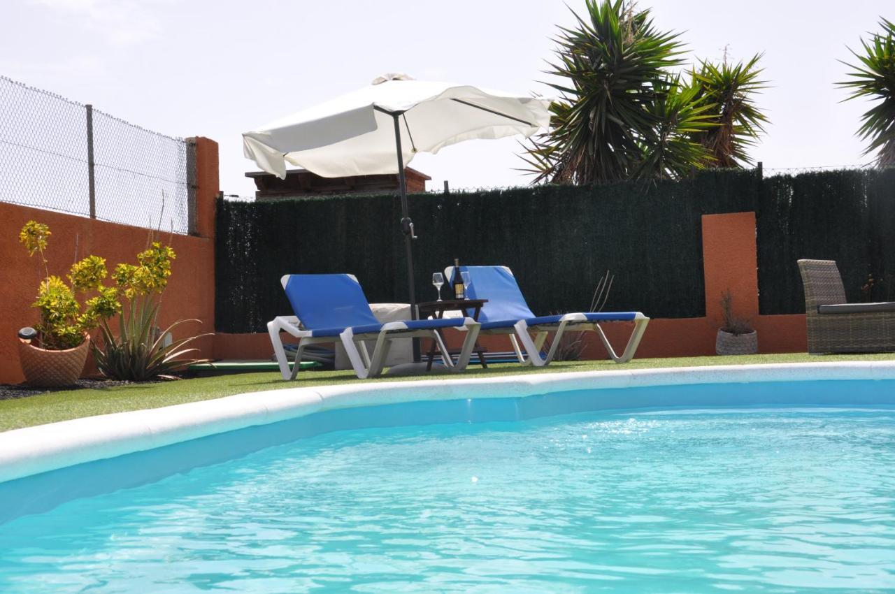 Eco Villa White Suite With Climatized Pool Калета де Фусте Екстериор снимка